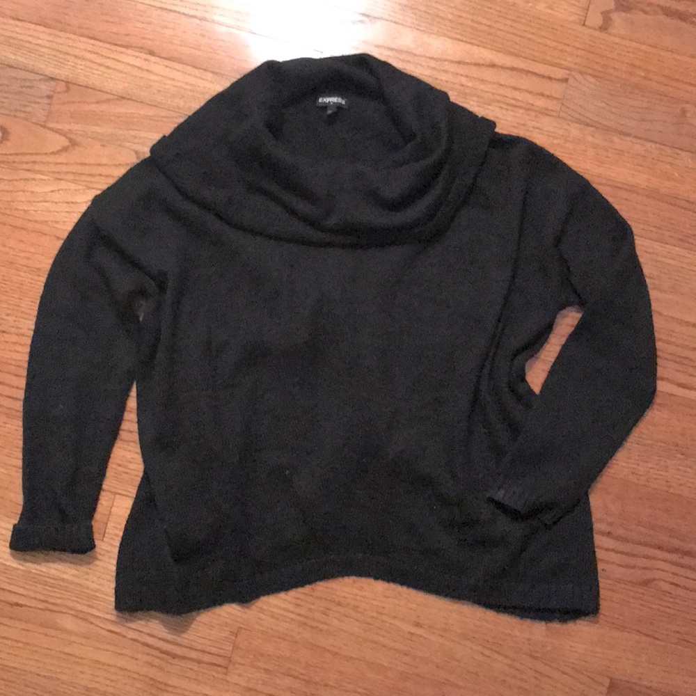 Express Cowl-neck Sweater